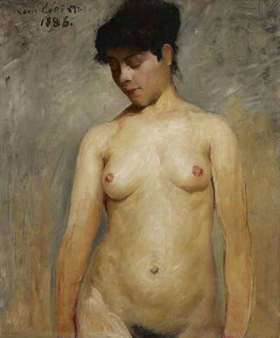 Chica desnuda de Lovis Corinth